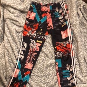 Adidas floral pants